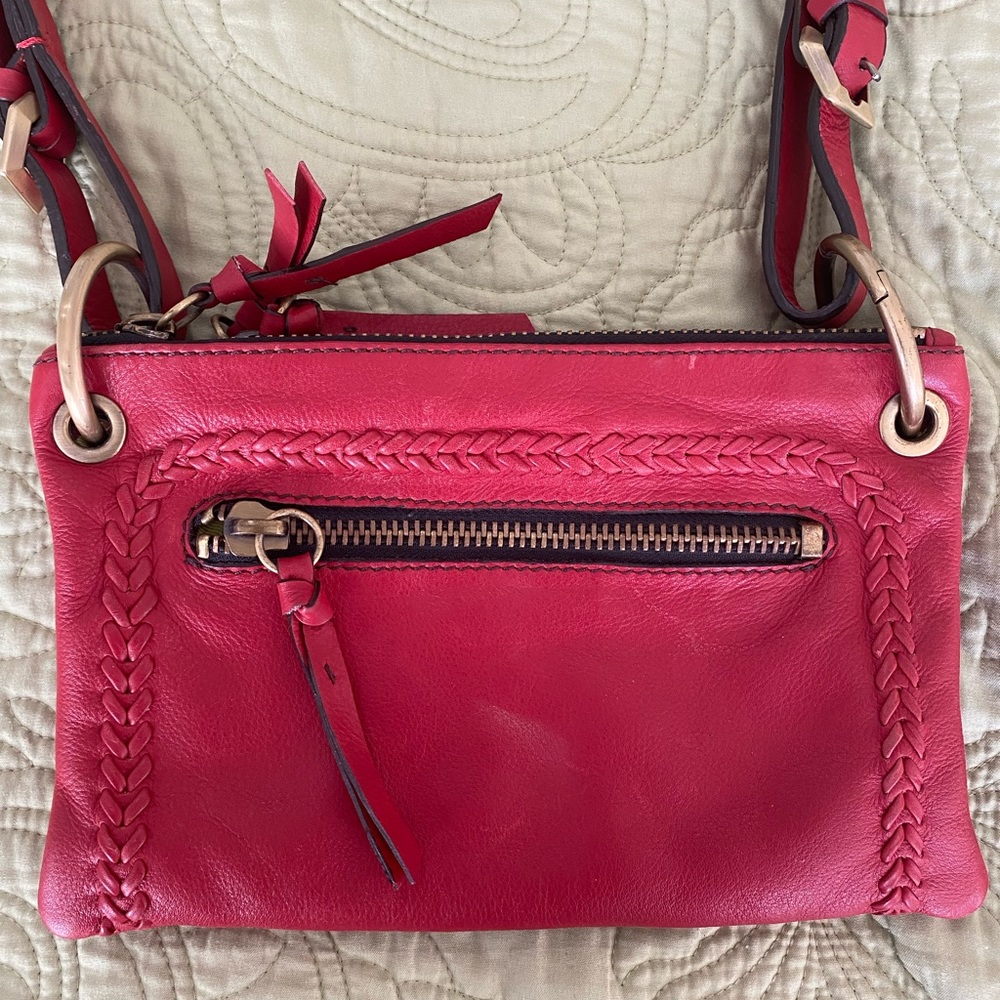 Oryany red crossbody purse